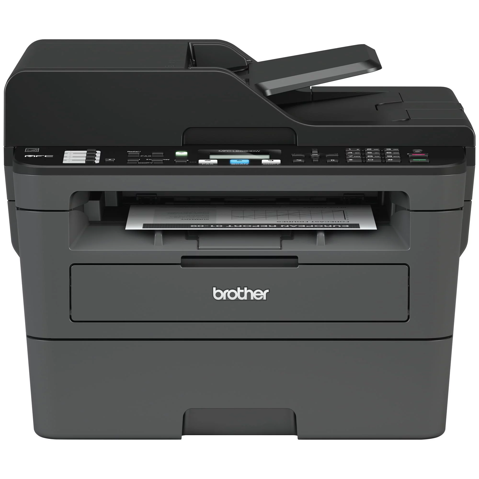 [Renewed]Brother MFC-L2690DW Monochrome Laser All-in-One Printer