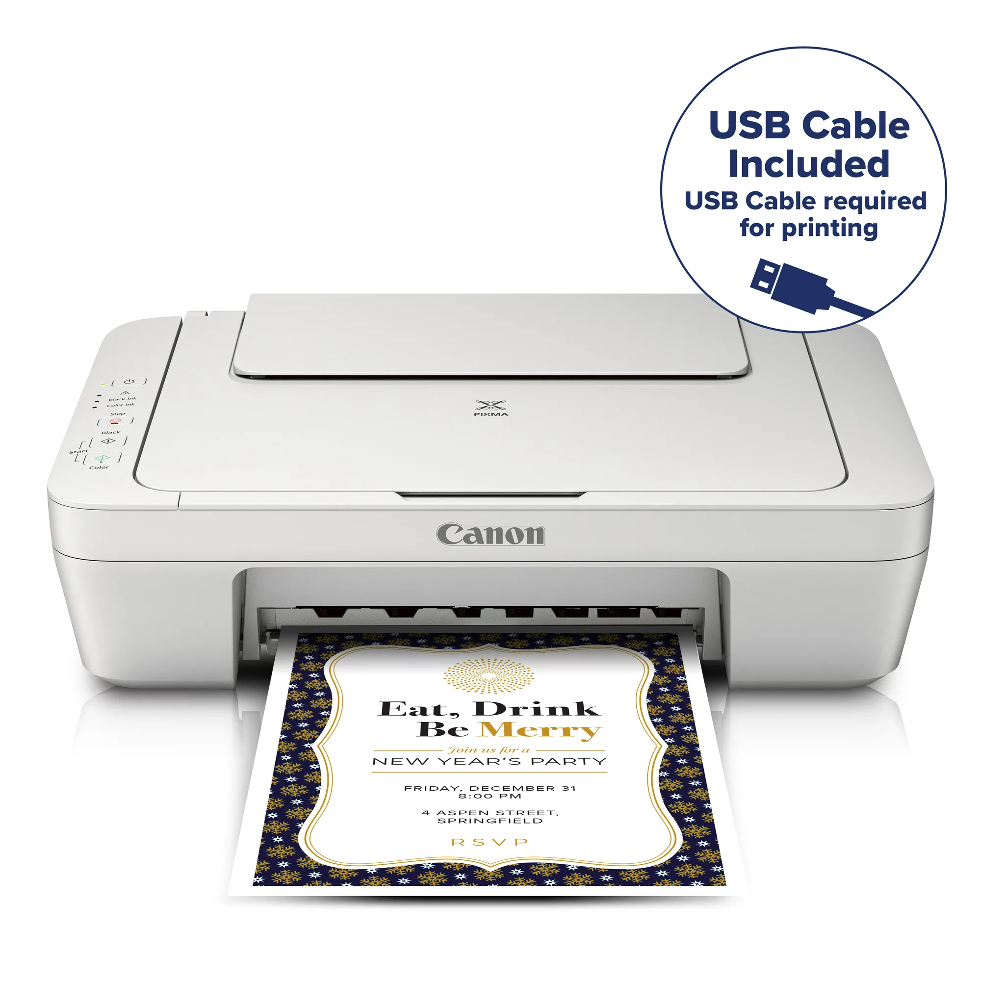 [Renewed]Canon PIXMA MG2522 Wired All-in-One Color Inkjet Printer