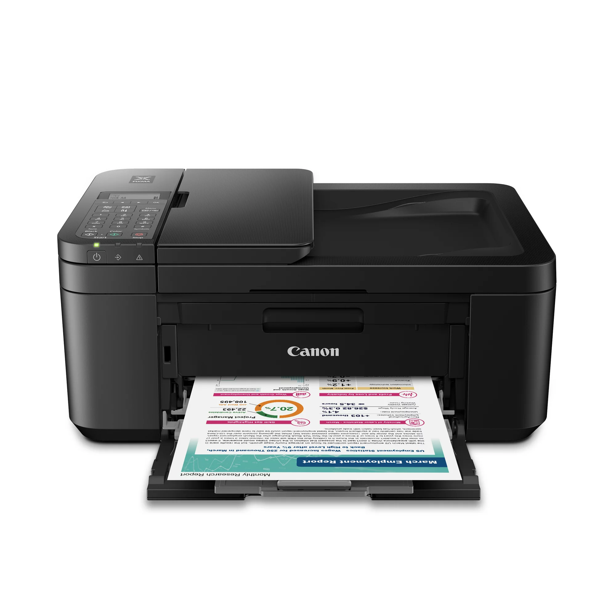 [Renewed]Canon PIXMA TR4722 All-in-One Wireless InkJet Printer