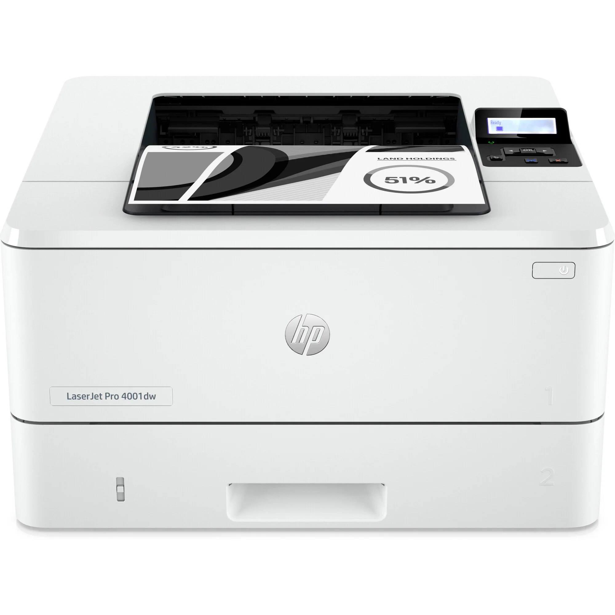 [Renewed]LaserJet Pro 4001dw Wireless Duplex Monochrome Laser Printer with 2-Months Instant Ink